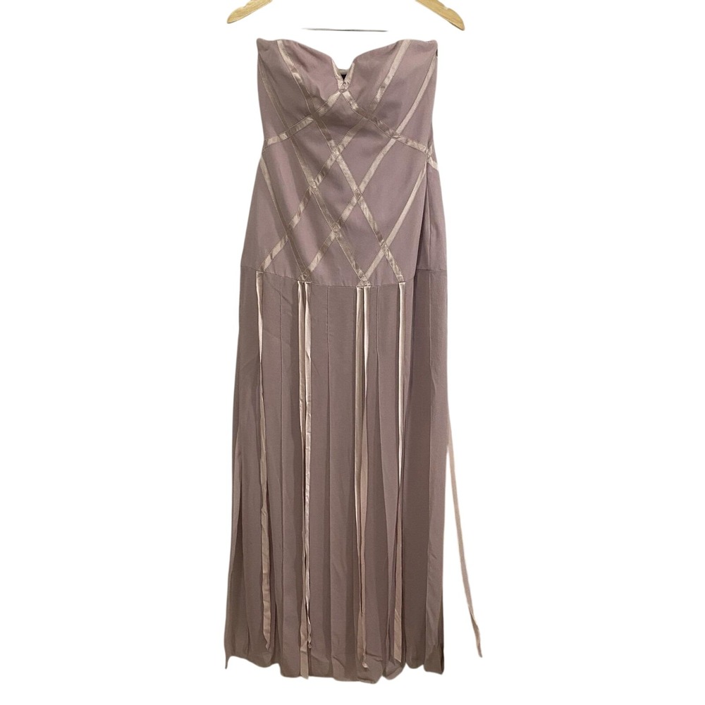Vintage‎ Nicole Miller Collection Pink Fringe Dress Fairycore Whimsical Coquette